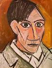 Pablo Picasso : Self-Portrait (1907) National Gallery, Prague